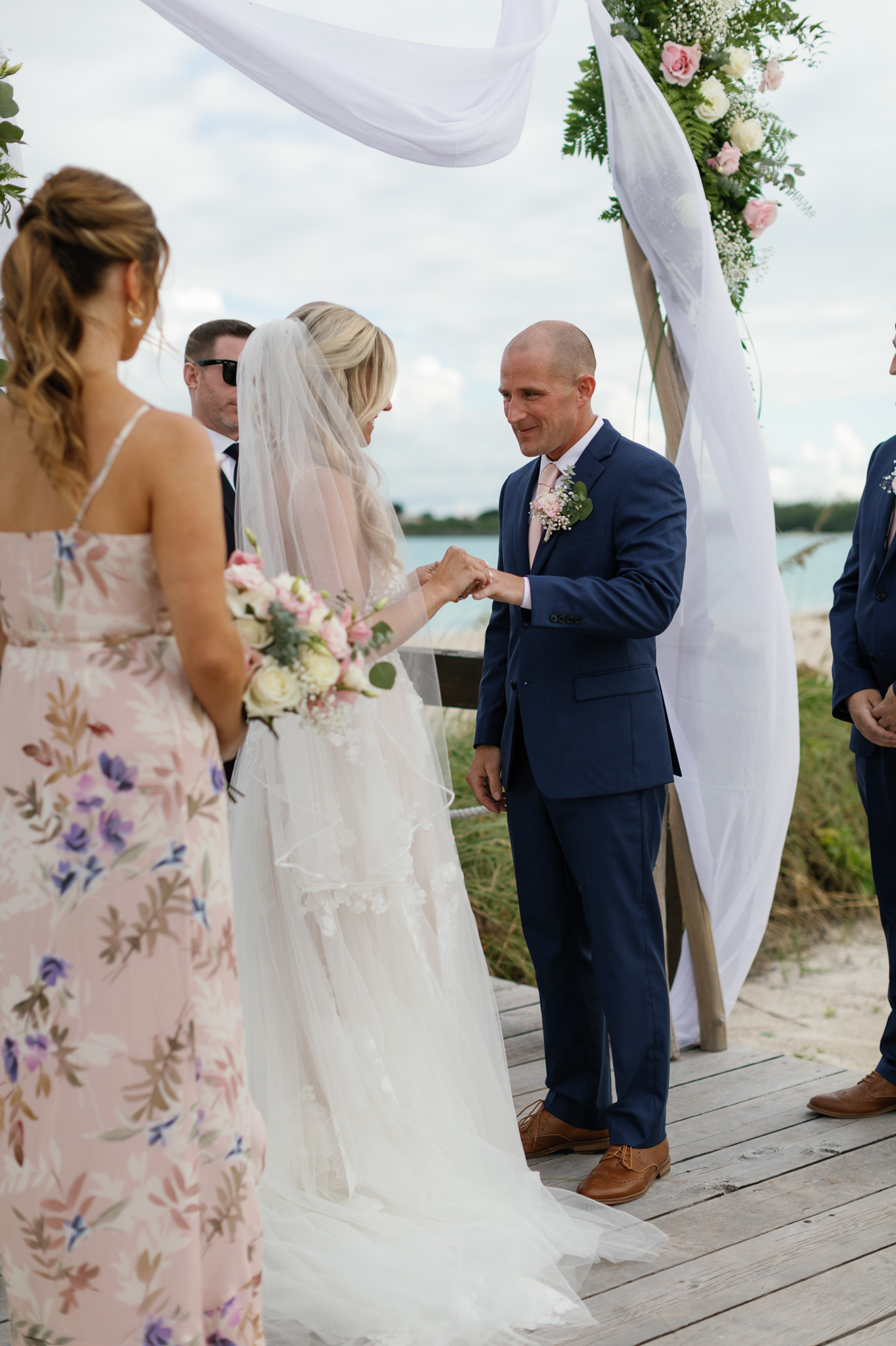 Beach Bahamas Wedding coletteelysephotography com